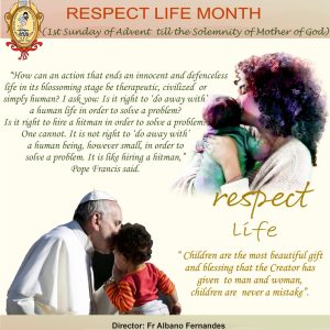 respect life month